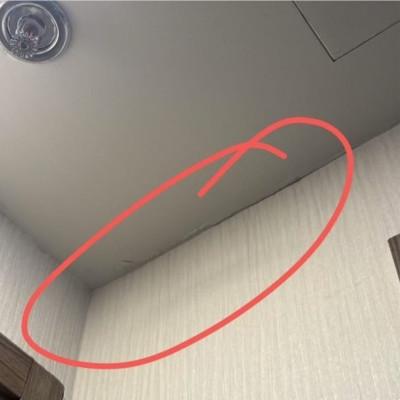 震後復修個案二 # 泰國物業 維修 修復師 回復 牆紙修復 天花 天花維修  # condo fixing # wall crakes repair # wallpaper repair